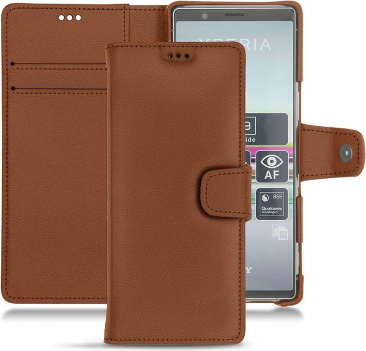 Produktbild Noreve Lederschutzhülle Wallet (Sony Xperia 5)