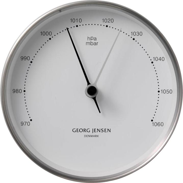 Produktbild Georg Jensen KOPPEL Barometer Edelstahl mitm Ziffernblatt