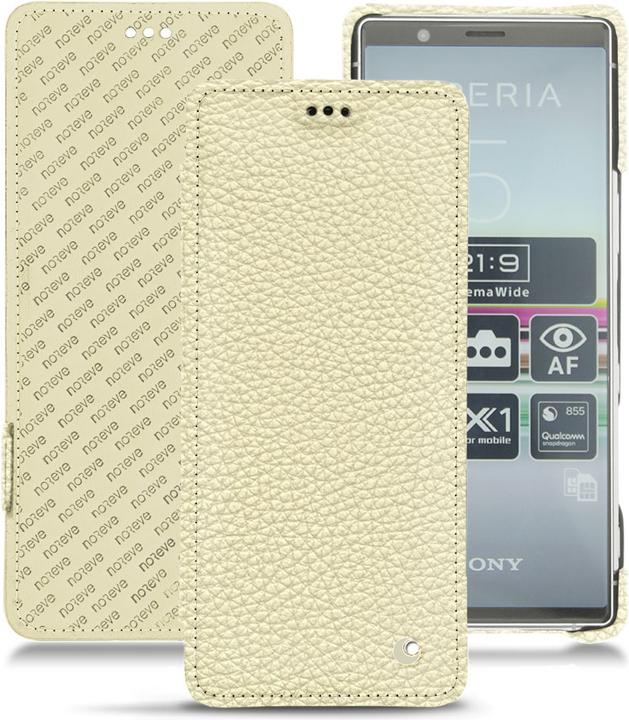 Actual product image Noreve Leather case horizontal (Sony Xperia 5)