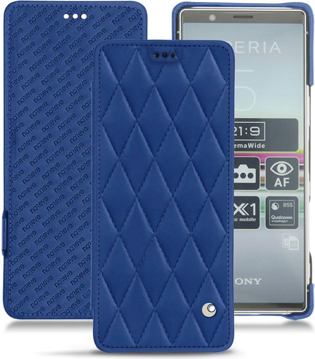 Bleu océan - Couture ( Nappa - Pantone #15458a)