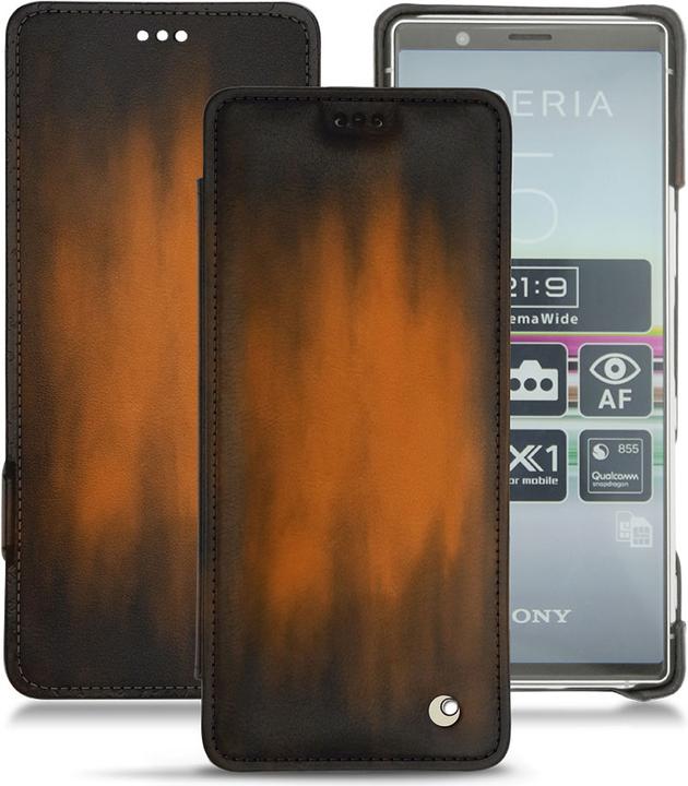 Actual product image Noreve Leather case horizontal (Sony Xperia 5)