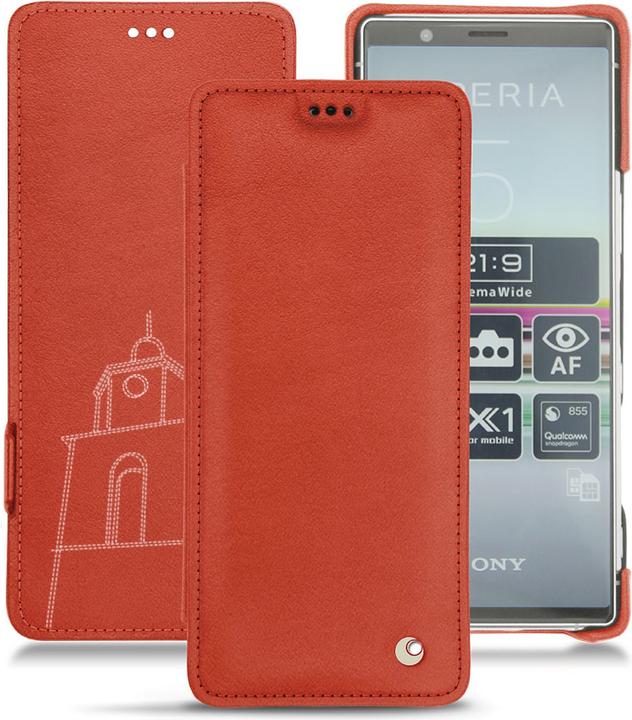 Actual product image Noreve Leather case horizontal (Sony Xperia 5)