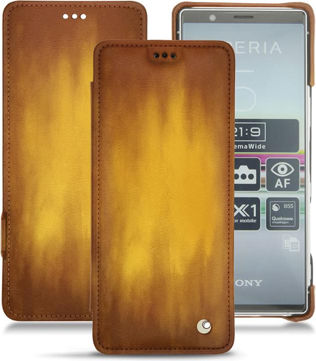 Actual product image Noreve Leather case horizontal (Sony Xperia 5)