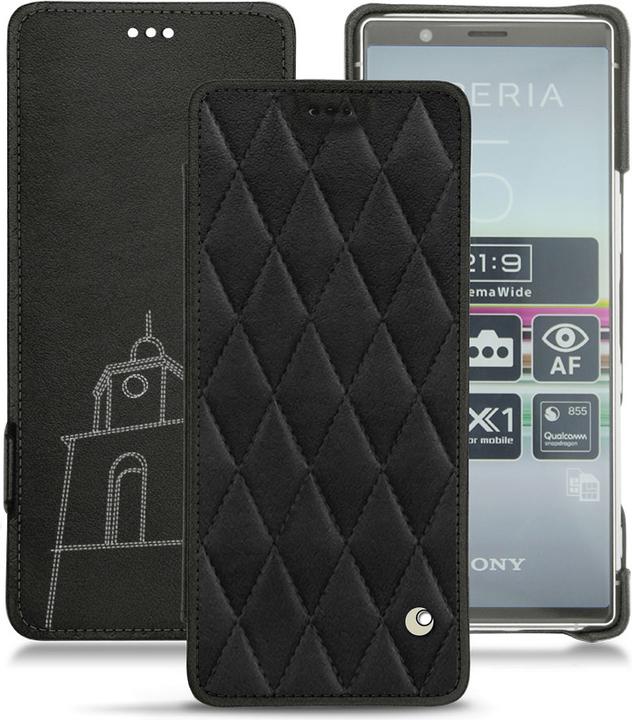 Actual product image Noreve Leather case horizontal (Sony Xperia 5)