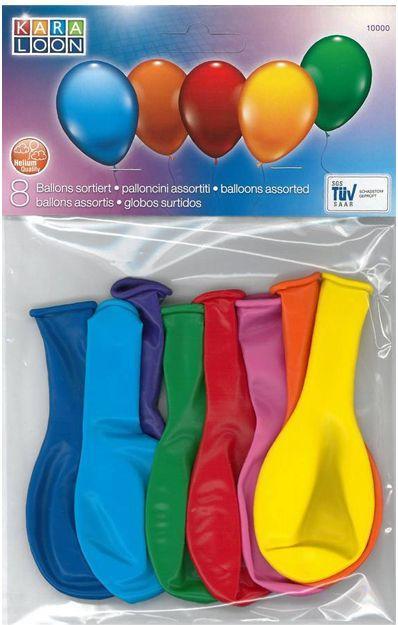 Produktbild Karaloon 8 Ballons bunt (1 x)
