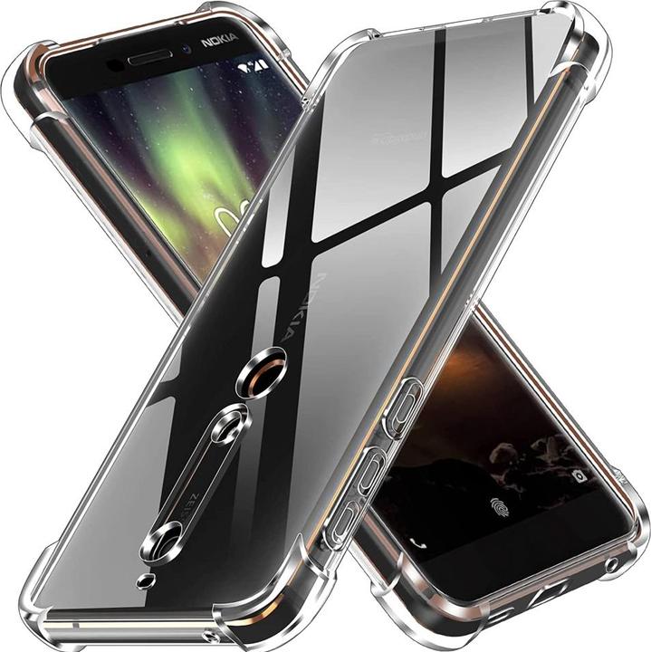 Produktbild Screenguard Nokia 6.1 Crystal Soft Airbag Bumper (Nokia 6.1)