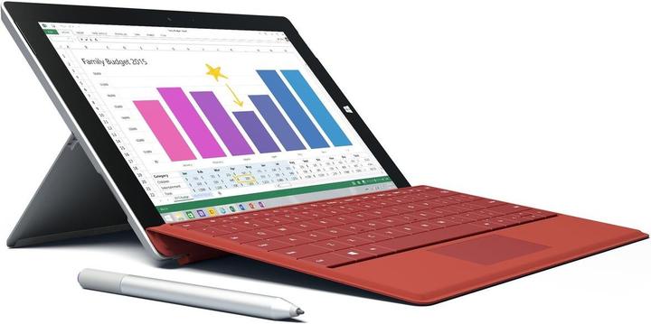 Actual product image Microsoft Surface 3, 64GB SSD (10.80", Intel Atom x7-Z8700, 2 GB, 64 GB)