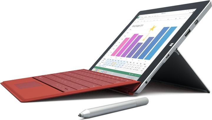 Actual product image Microsoft Surface 3, 64GB SSD (10.80", Intel Atom x7-Z8700, 2 GB, 64 GB)