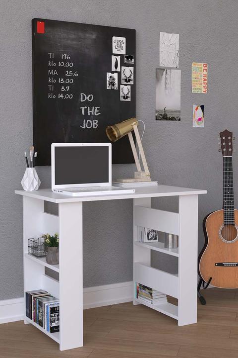 Immagine prodotto VCM Scrivania in legno Tavolo da computer Scrivania da lavoro Tavolo da ufficio Efilo (90 x 56 x 74 cm)