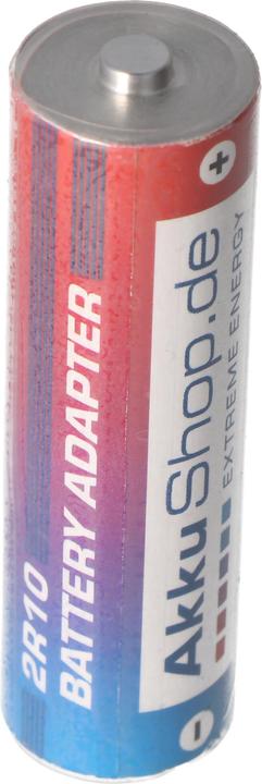 Produktbild AccuCell Adapter Batterie 2R10 Duplex Stab-Batterie, 2R10R, 3010, 2010 (1 Stk., Gerätespezifisch, 1600 mAh)