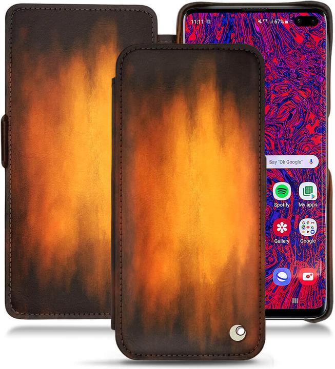 Produktbild Noreve Lederschutzhülle horizontal (Samsung Galaxy S10 5G)