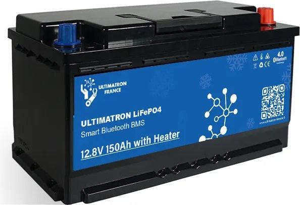 Immagine prodotto Ultimatron Batteria di alimentazione ULS-12V-150Ah LiFePO4 (riscaldatore) (12 V, 150 Ah)
