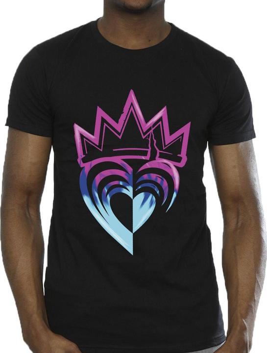 Image du produit Disney - T-shirt DESCENDANTS PINK CROWN - Homme (S)
