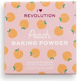 Actual product image Makeup Revolution I Heart Revolution Loose Baking Powder (Peach)