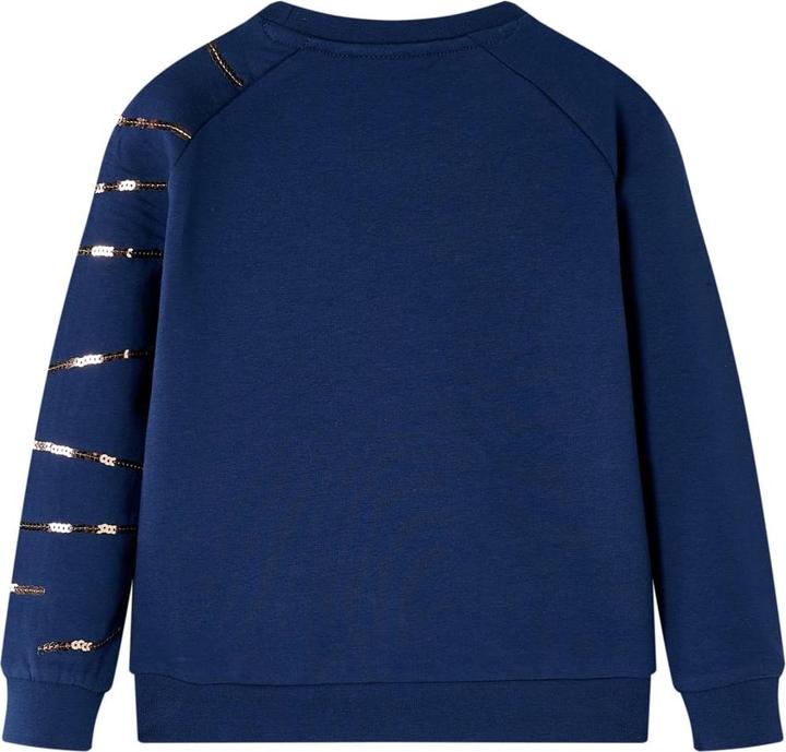 Produktbild VidaXL Kinder-Sweatshirt Marineblau 104,Material: 95 % Baumwolle. 5 (104)