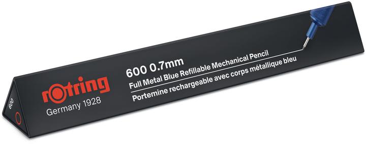 Produktbild Rotring Feinminenstift 600 Metallic 0.7 mm, Blau (0.70 mm, HB)