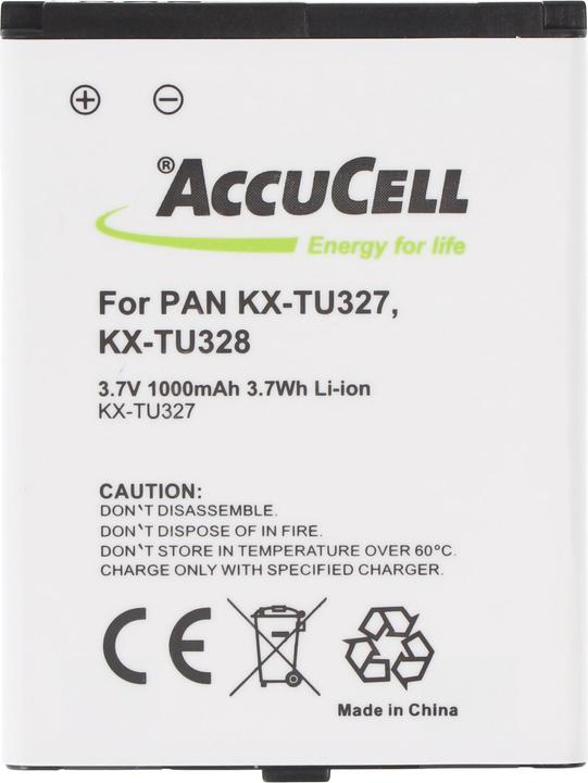 Actual product image Panasonic BatteryKX-TU327 BJ-LT100010