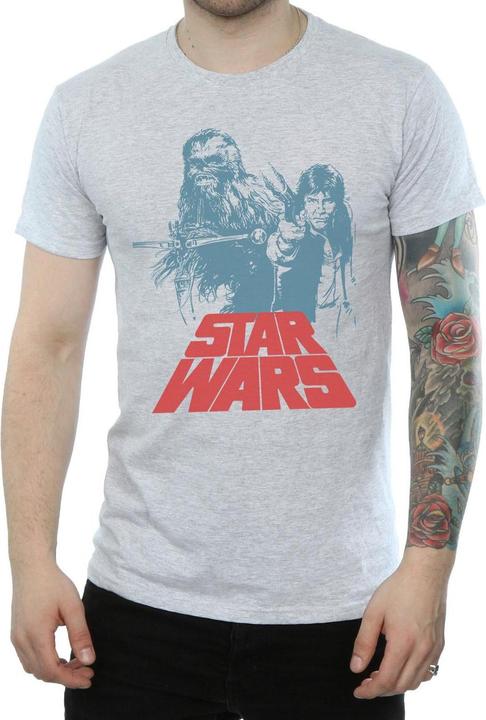 Produktbild Star Wars Han Solo Chewie Duet TShirt (S)