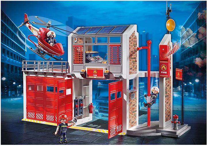Productafbeelding Playmobil Grote brandweerkazerne (9462, Playmobil Stad Actie)