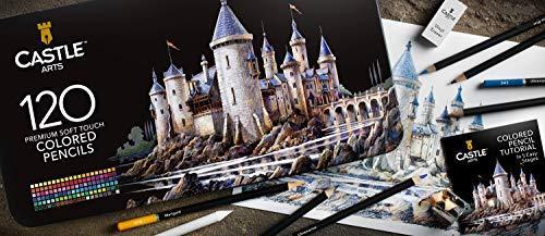 Produktbild Castle Arts Set mit 120 Buntstiften (Multicolor, 120 x)