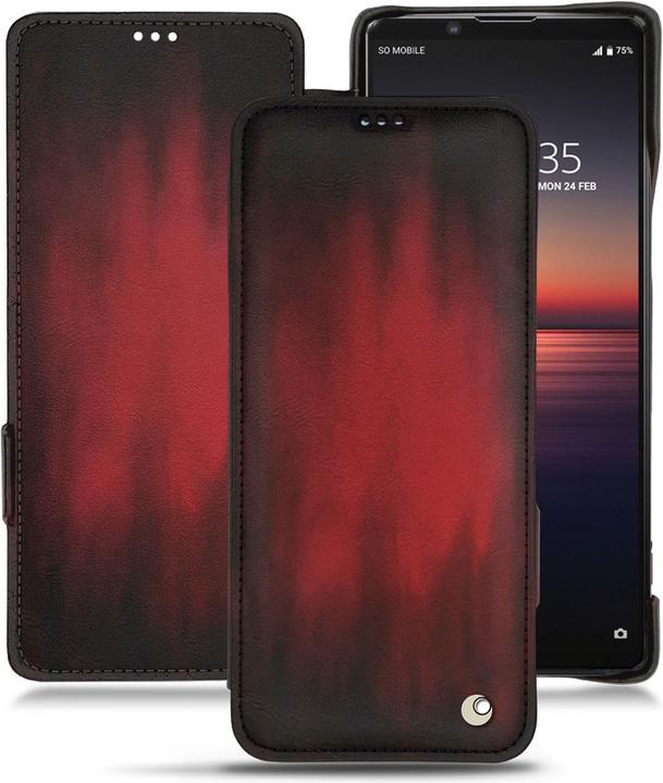 Productafbeelding Noreve Lederen omslag horizontaal (Sony Xperia 1 II)