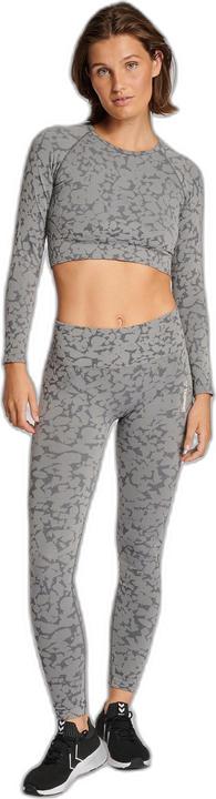 Actual product image hummel hmlMT PI SEAMLESS CROP T-SHIRT L/S (XS)