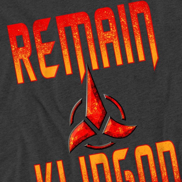 Immagine prodotto Universal Textiles Remain Klingon Maglietta Adulto Unisex (3XL)