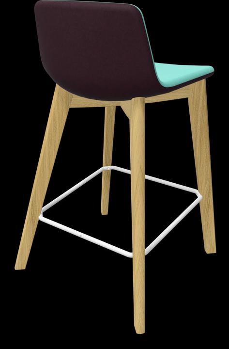 Immagine prodotto Narbutas Sgabello da bar Twist & Sit