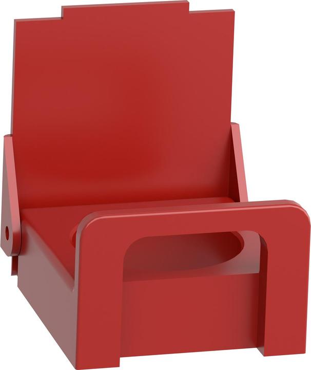 Actual product image Schneider Electric Pushbutton Flap Padlockable Red