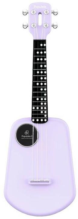 Actual product image Popu Music Ukulele Populele 2 Purple (Acoustic)