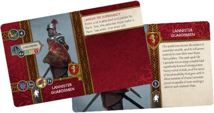 Immagine prodotto Cmon CMN0058 - A Song of Ice & Fire - Guardie Lannister, espansione per 2 giocatori dai 14 anni in su (Spagnolo)