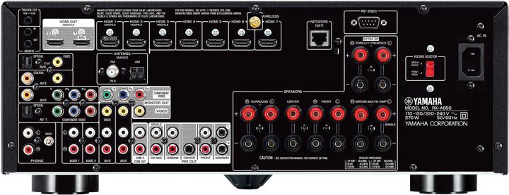 Actual product image Yamaha Rx-A850 (7.2 channels, FM)