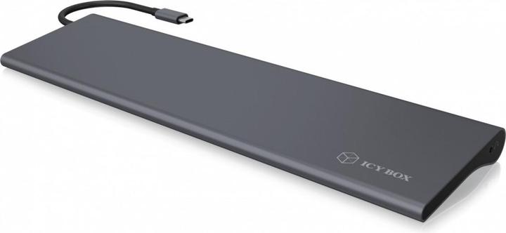 Immagine prodotto Icy Box IB-DK2102-C - 11 porte USB-C Dual Dock 60W PD (USB-C, 3 Porti)