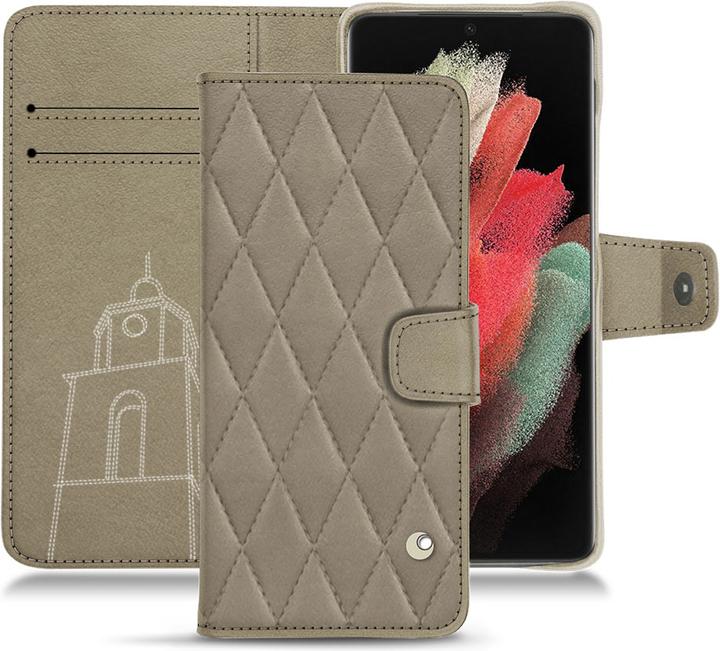 Actual product image Noreve Leather case wallet (Samsung Galaxy S21 Ultra)