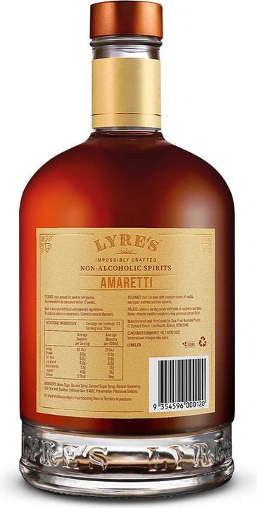Actual product image Lyre's Amaretti (1 x 70 cl)