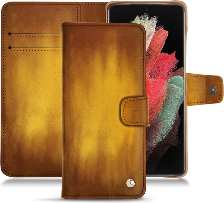 Actual product image Noreve Leather case wallet (Samsung Galaxy S21 Ultra)