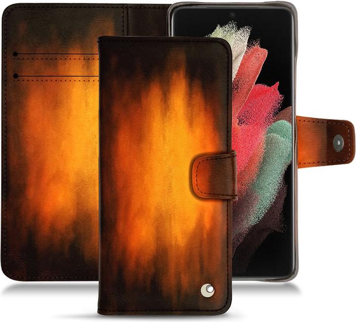 Produktbild Noreve Lederschutzhülle Wallet (Samsung Galaxy S21 Ultra)
