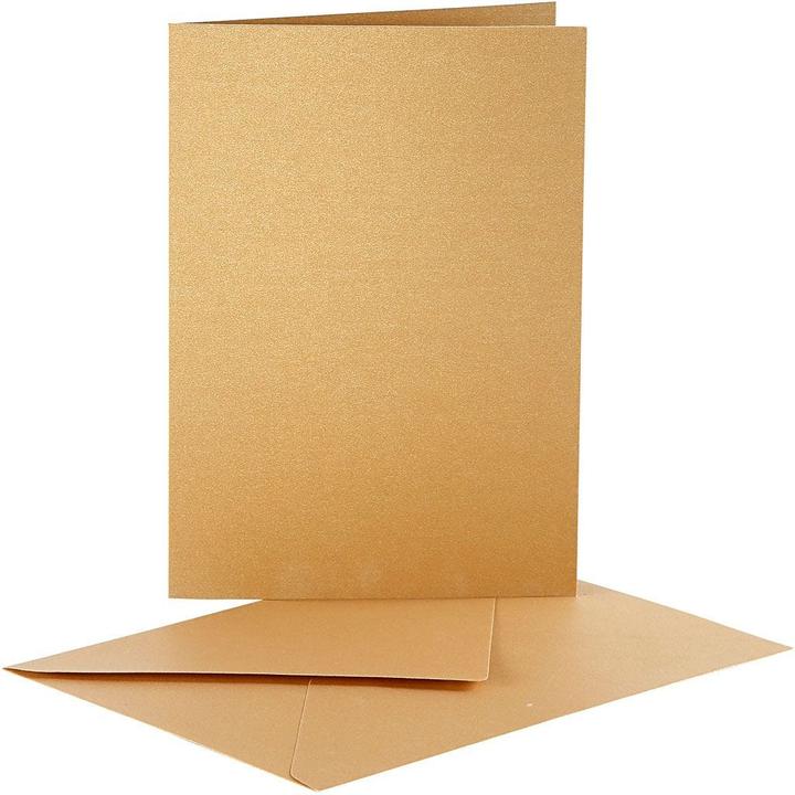 Actual product image Creativ Company Blank card gold, 10 pieces (10 pcs.)