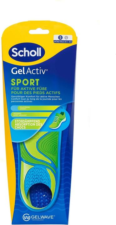 Actual product image Scholl GelActiv Trainer Einleg S GelWave 1 Paar