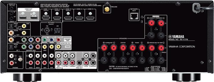 Actual product image Yamaha Rx-V779 (7.2 channels, FM)