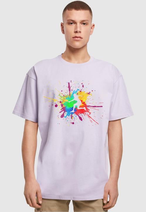 Produktbild Merchcode Color Splash Player Heavy Oversized Tee - 116571 (XL)