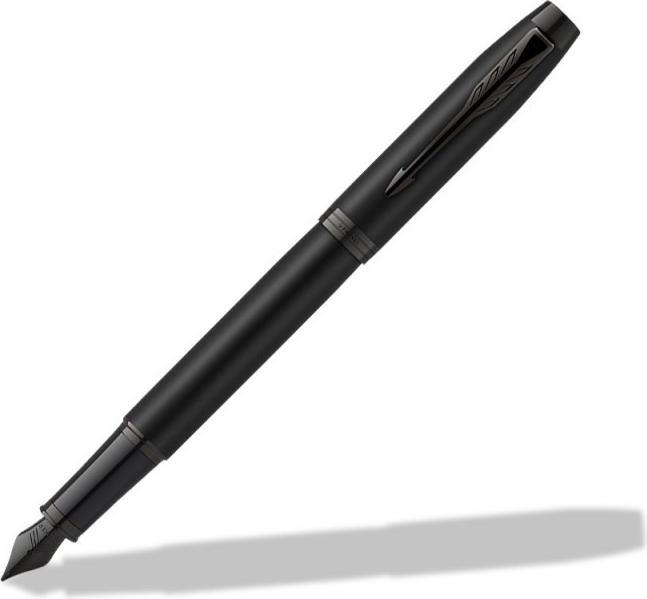 Parker Fountain pen IM Achromatic, F, matt black (Black matte, 1 x)