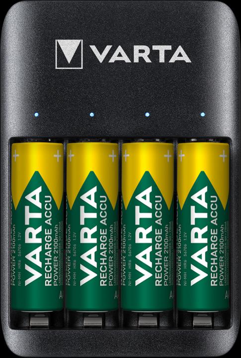 Image du produit Varta Akku Power Set - Charger + 2x4 AAA 800mAh (4 pcs, AAA, 800 mAh, Piles rechargeables + chargeur)