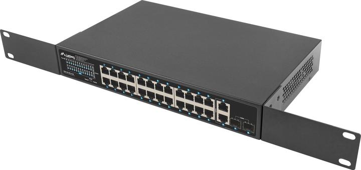 Immagine prodotto Lanberg Switch di rete RSGE-24P-2GE-2S-360 non gestito (24 Porti)