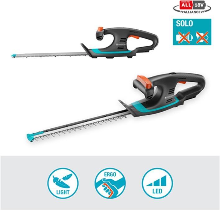 Produktbild Gardena EasyCut 40/18V P4A solo (Akkuheckenschere)