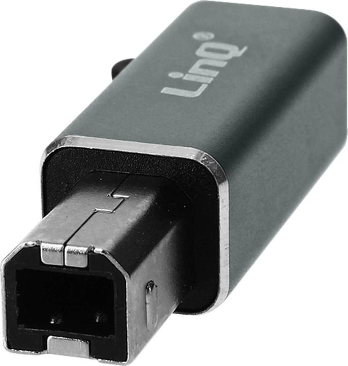 Actual product image LinQ USB-C socket / USB-B plug adapter (USB Type C, USB)