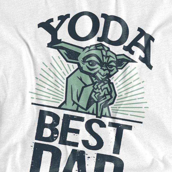 Immagine prodotto Star Wars Yoda Best Dad Maglietta Festa del Papà Adulto Unisex (L)
