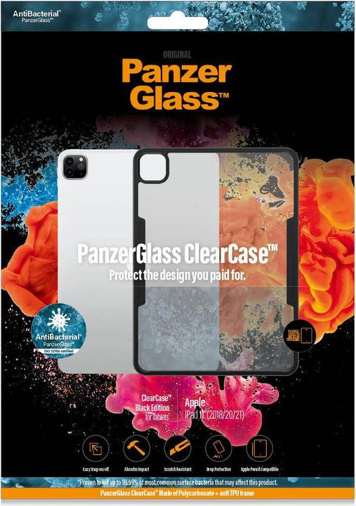 Actual product image PanzerGlass Back Cover ClearCase Black Edition AB iPad Pro 11 (1-3 Gen.) (IPad Pro 11)