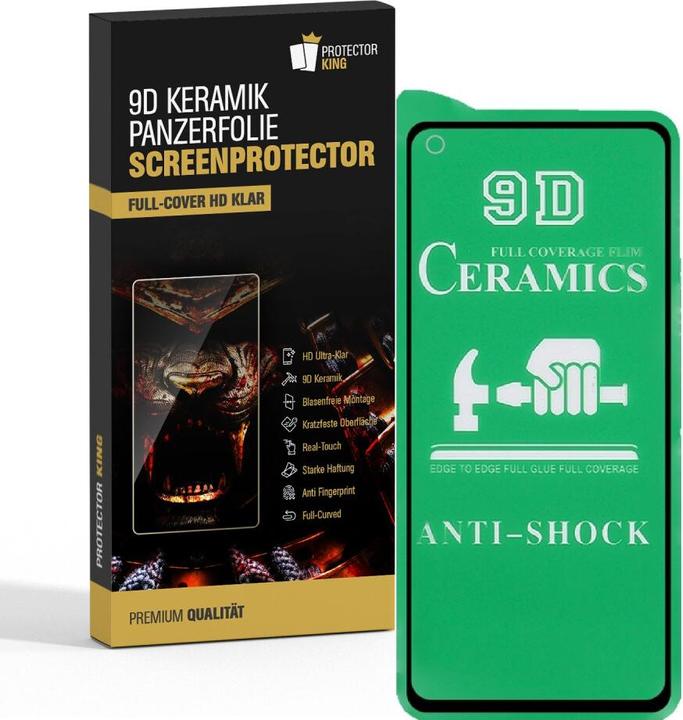 Produktbild Protectorking 2x Ceramic-Glass Full Cover HD Klar (2 Stück, Oppo Find X3 Lite)