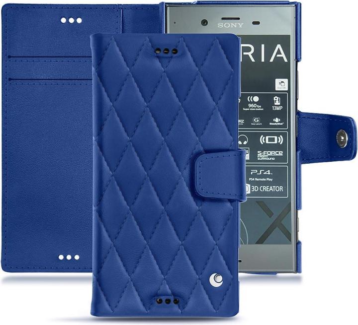 Bleu océan - Couture ( Nappa - Pantone #15458a)
